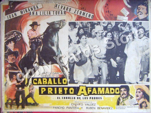 ELEAZAR GARCIA "CHELELO"/CABALLO PRIETO AFAMADO